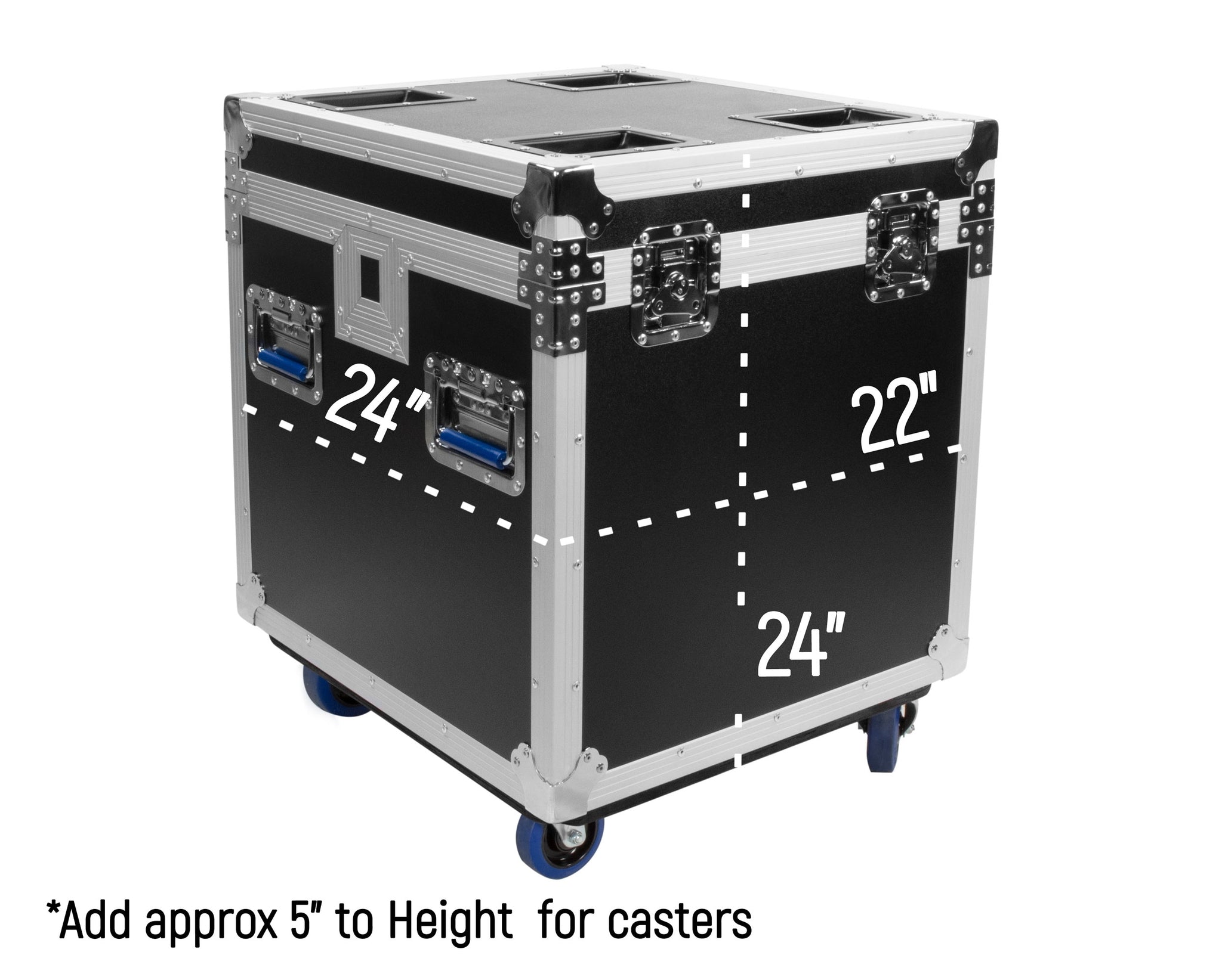 OSP TR-2224-30 Tour Ready Case with Removable Mouse Holes