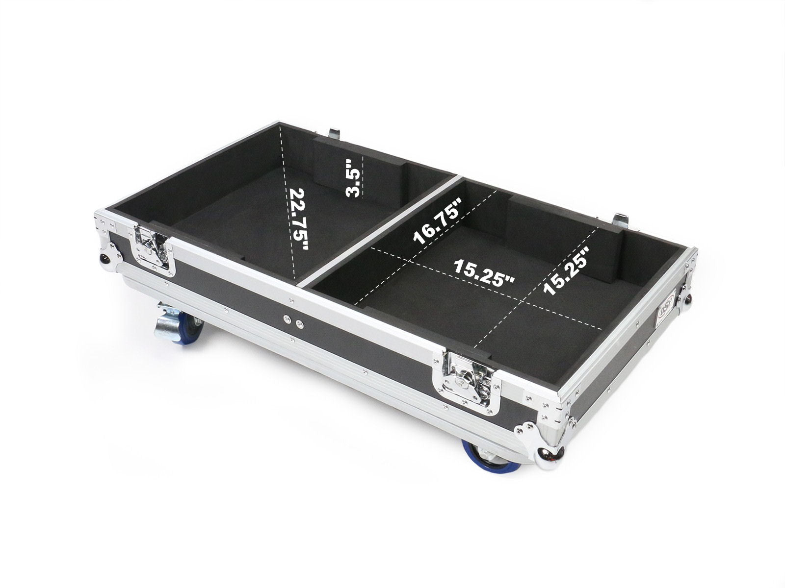 OSP ATA-KLA12 ATA Flight Case for 2 QSC KLA12 Speakers