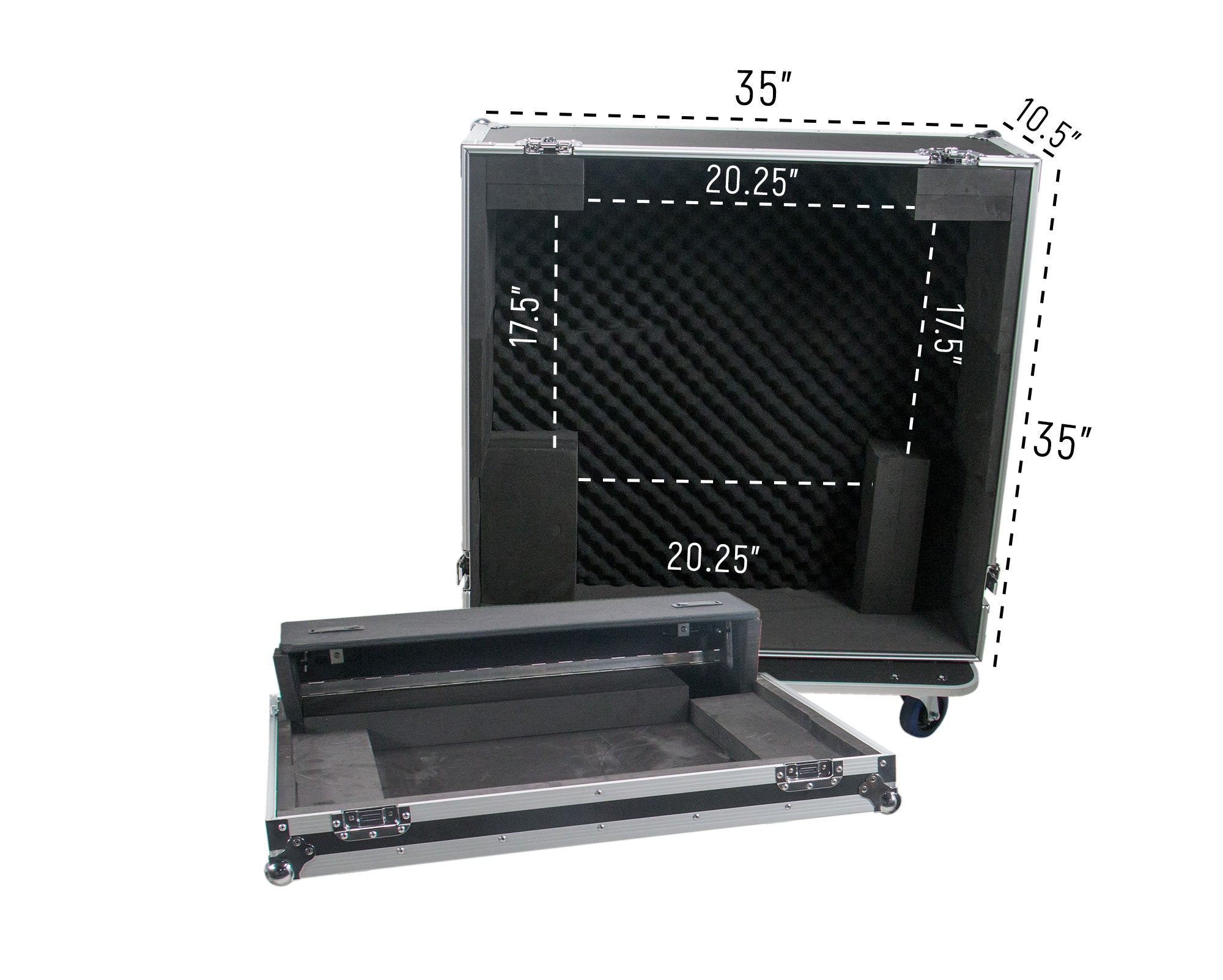 OSP ATA-STUDIOLIVE-32-WC-DH for Presonus StudioLive Series III with Casters and Doghouse