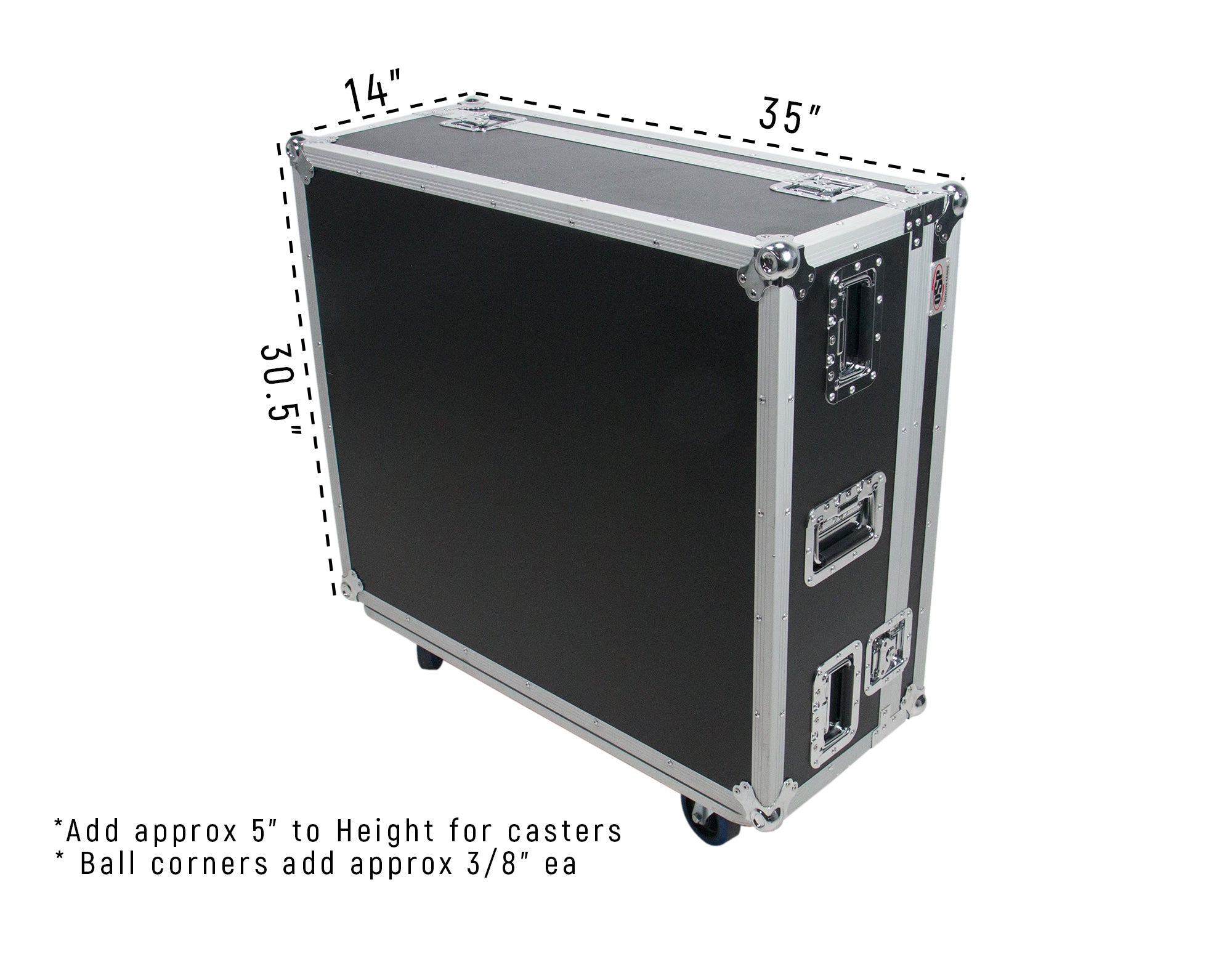 OSP ATA-STUDIOLIVE-32-WC for Presonus StudioLive Series III with Casters