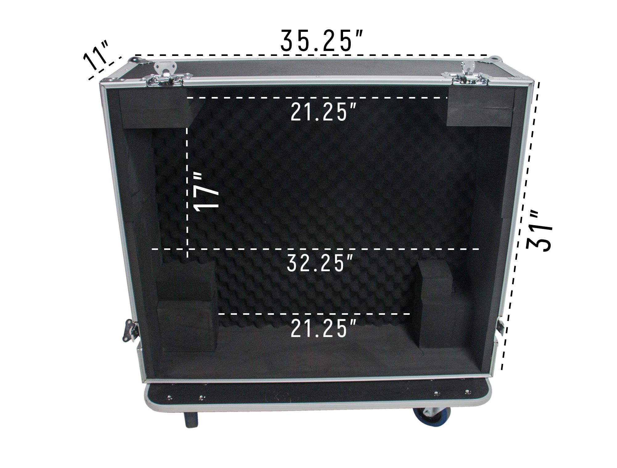OSP ATA-STUDIOLIVE-32-WC for Presonus StudioLive Series III with Casters