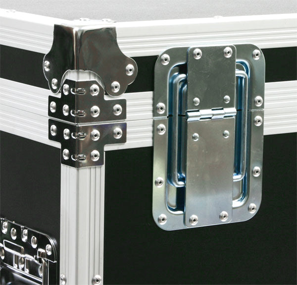 OSP PAR-CASE-4C Universal ATA Flight Case for 4 LED PAR CANS * Upgraded with Casters & Caster Cups *