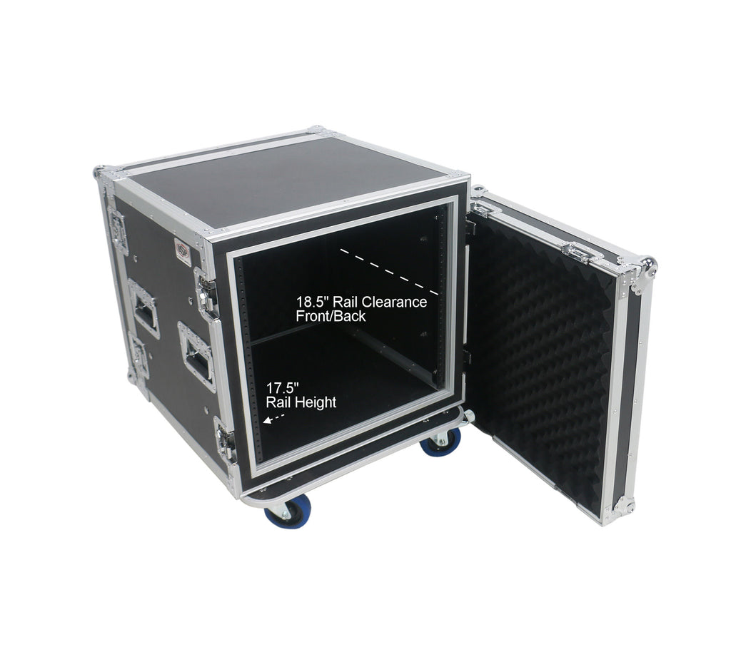OSP SC10U-20 10 Space ATA Shock Amp Rack w/Casters – OSP Cases