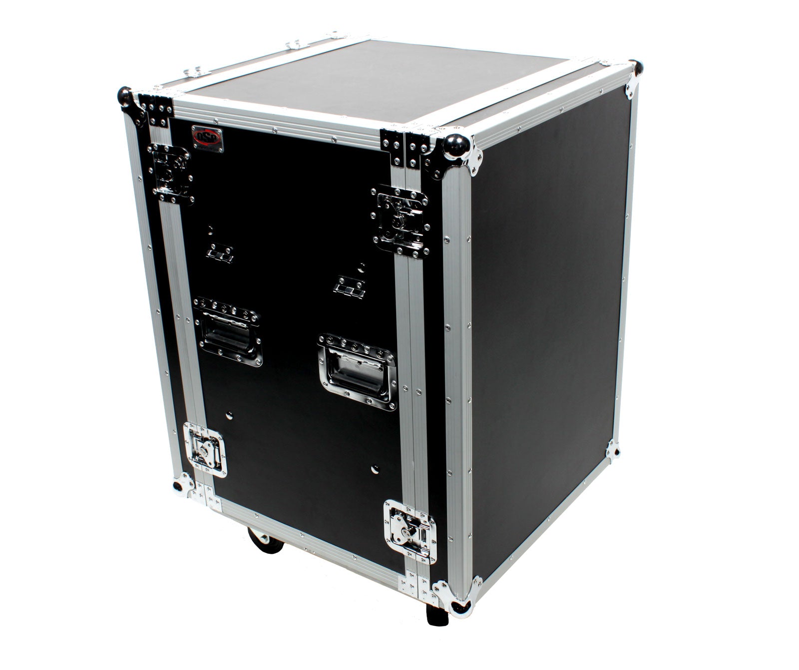 OSP SC16U-20SL 16 Space ATA Amp Rack w/Casters and Attached Utility Table