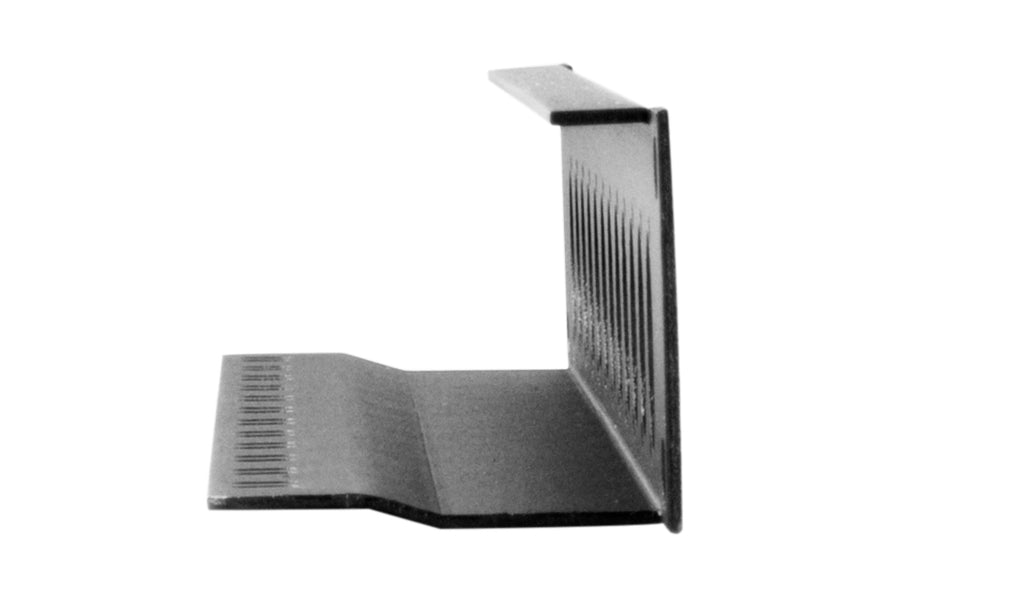 Elite Core TSP-1U-12D 1 Space Rack Panel - 12 D Punches and Tie Down ...