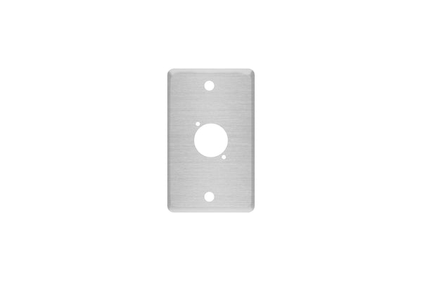 OSP D-1-BLANK Single Gang Plate with 1 Series "D" Hole