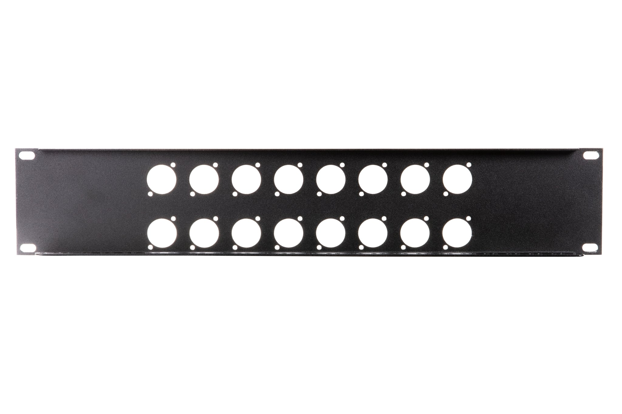 Elite Core TSP-2U-16D 2 Space Rack Panel - 16 D Punches and Tie Down