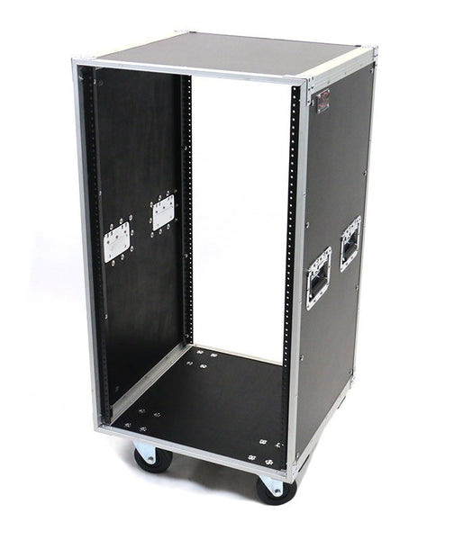 OSP KD16U 16 Space Deluxe Studio Rack With Handles and Casters