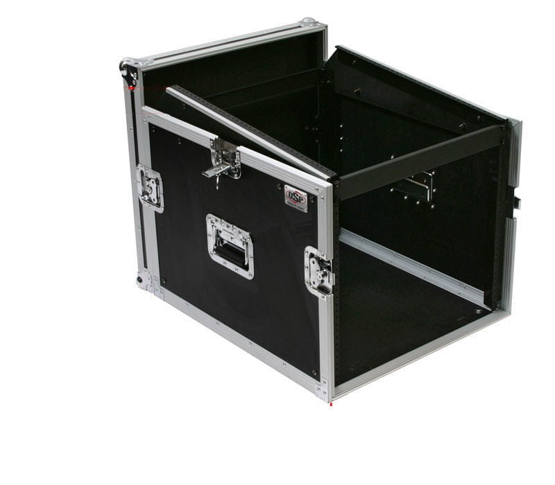 OSP MC12U-8 8 Space ATA Mixer/Amp Rack - 12 Space deep on top slant ...