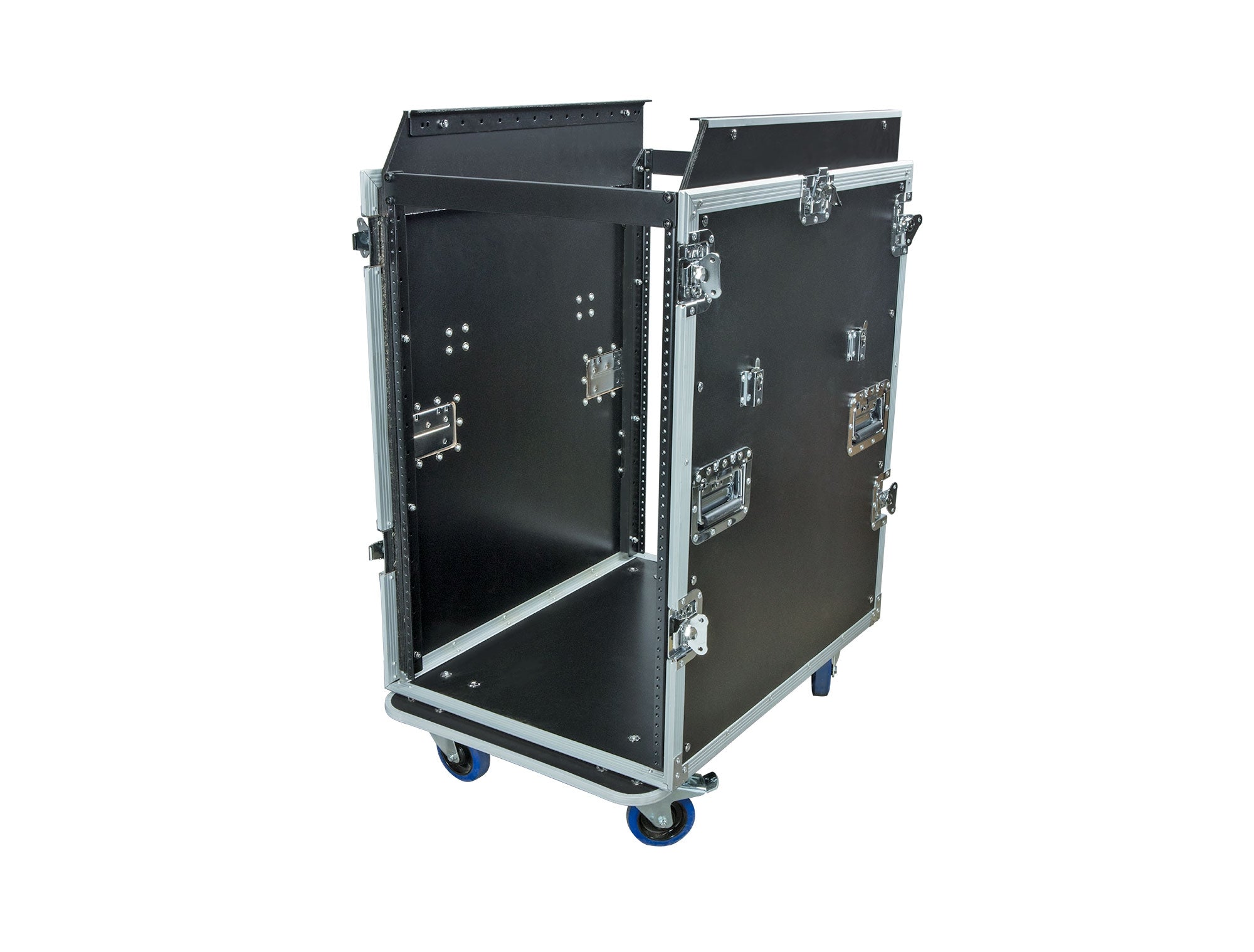 OSP MC14U-16SL 16 Space ATA Mixer/Amp Rack for High-Back Mixing Consol ...