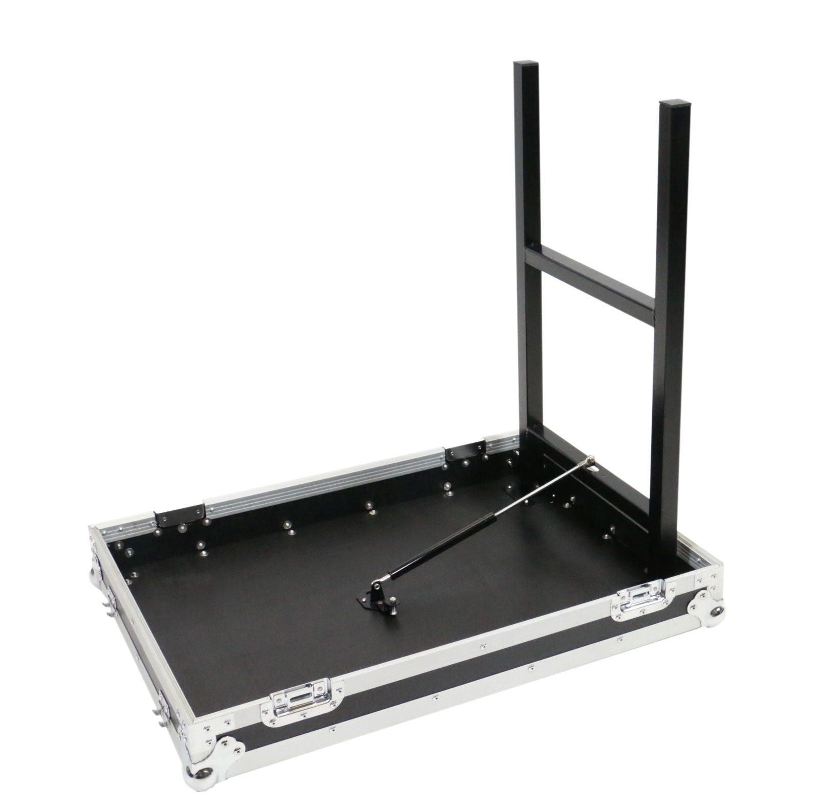 OSP RC16U-20SL 16 Space ATA Amp Rack w/Casters and Attached Utility Table