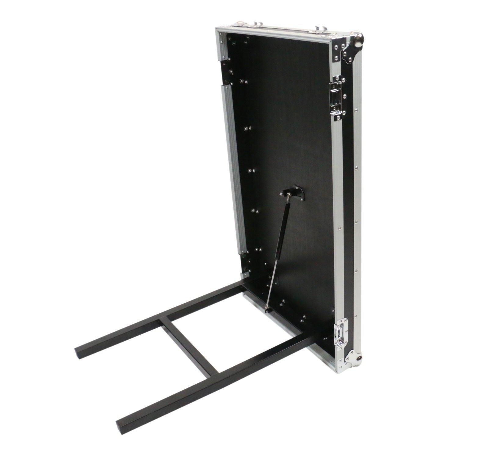 OSP RC20U-20SL 20 Space ATA Amp Rack w/Casters and Attached Utility Table